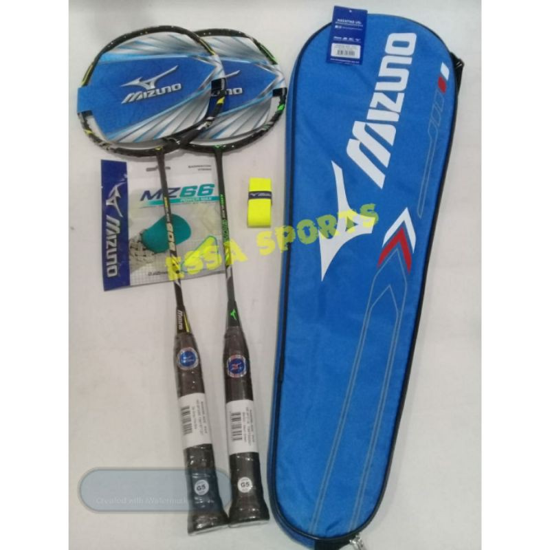 RAKET MIZUNO NANOBLADE 909 FREE SENAR GRIP TAS DAN ONGKOS PASANG