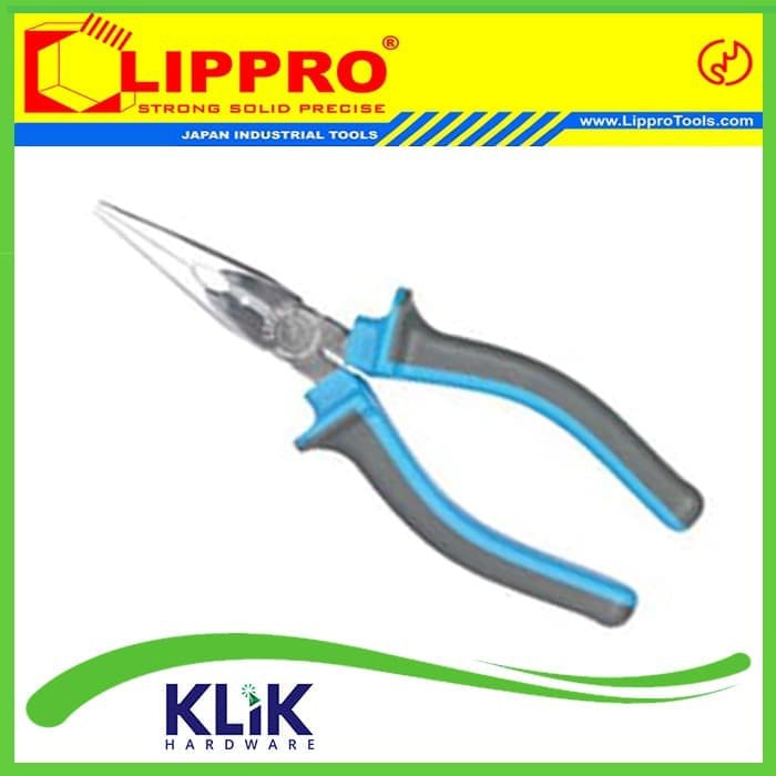 Lippro Tang Lancip 8 Inch 227-8 Chrome Heavy Duty - Long Nose Plier