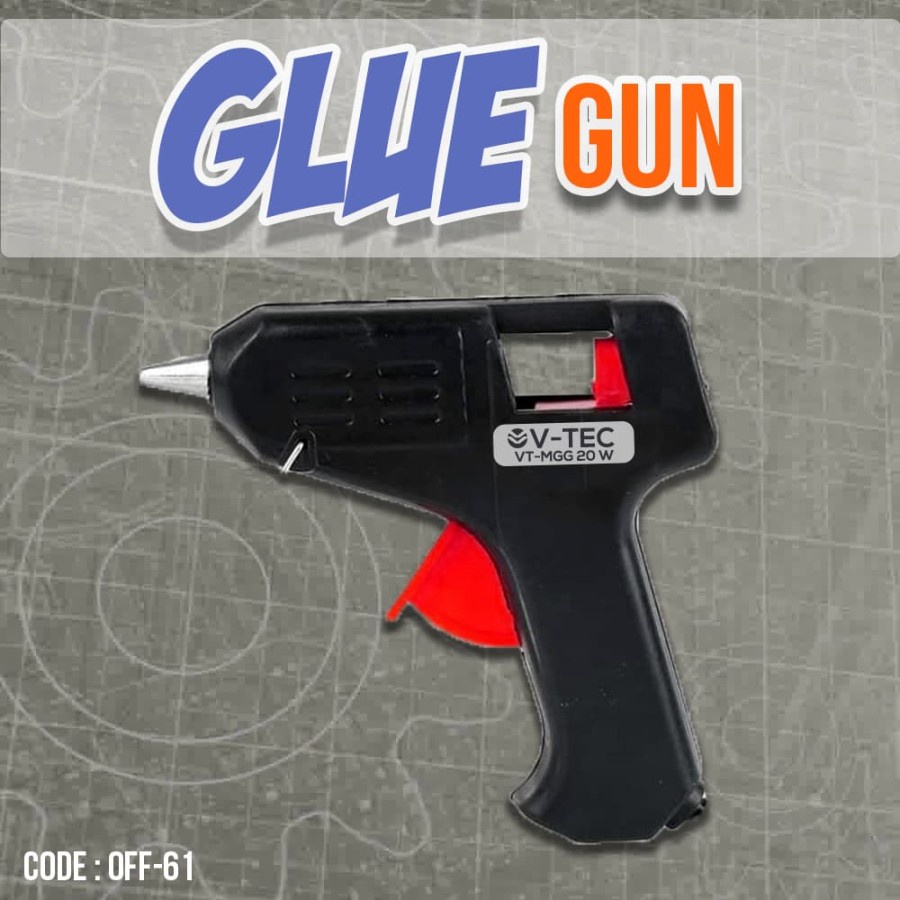 Glue Gun Gm-0720G - Lem Tembak Serba Guna 100-240VC - OFF-61 PEREKAT & TAPE LEM FREE REFILL GLUE GUN