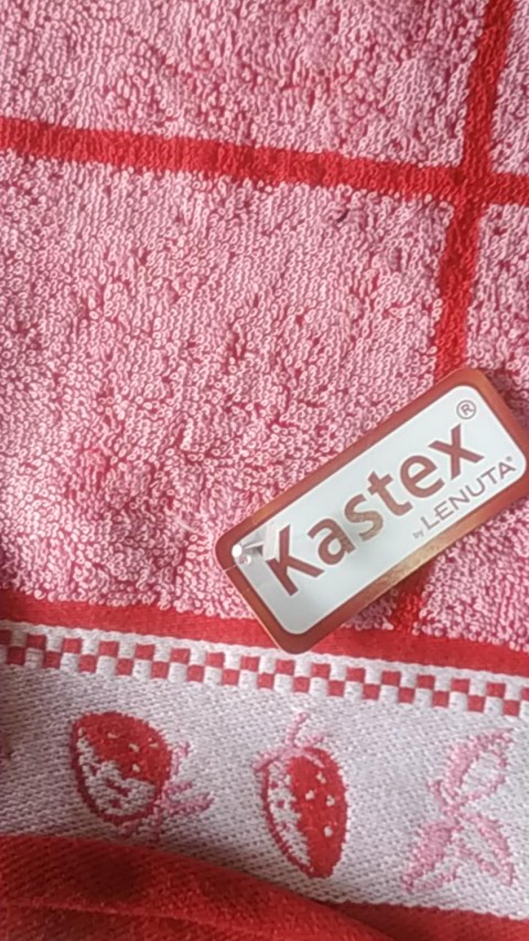 Serbet Dapur / Lap Handuk Kotak Kastex Strobery / Serbet Kotak Handuk / Lap Dapur