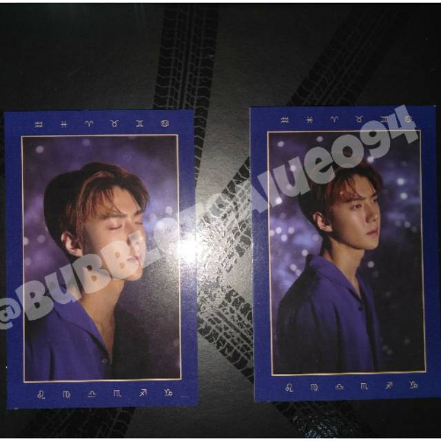 PC Sehun / Photocard Sehun EXO Season Greeting 2019