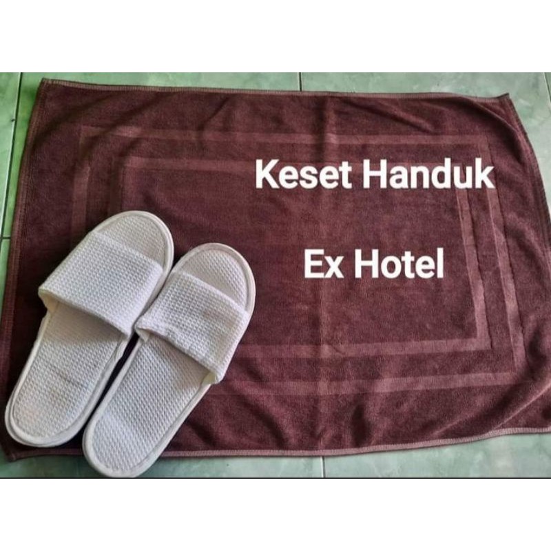 bathmat/keset handuk ex hotel