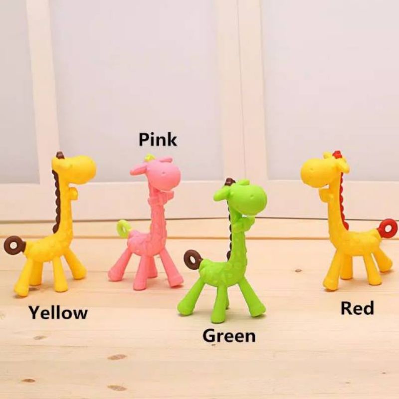 Teether / Teether Jerapah / Teether Giraffe / Gigitan Jerapah Ukuran Besar