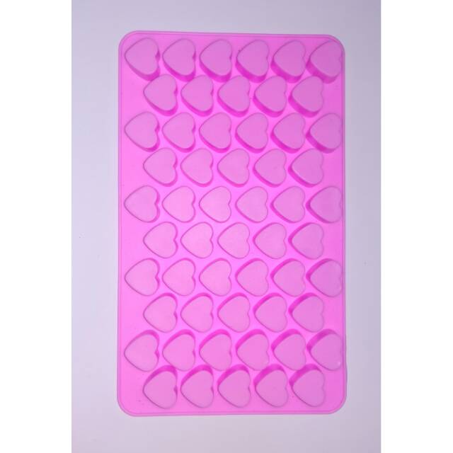 Cetakan silikon coklat / agar / puding love kecil