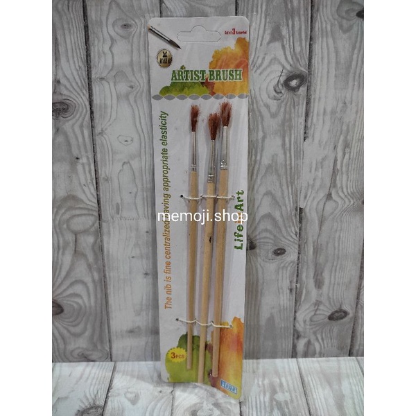 

Kuas Lukis Cat Air Set 3pc