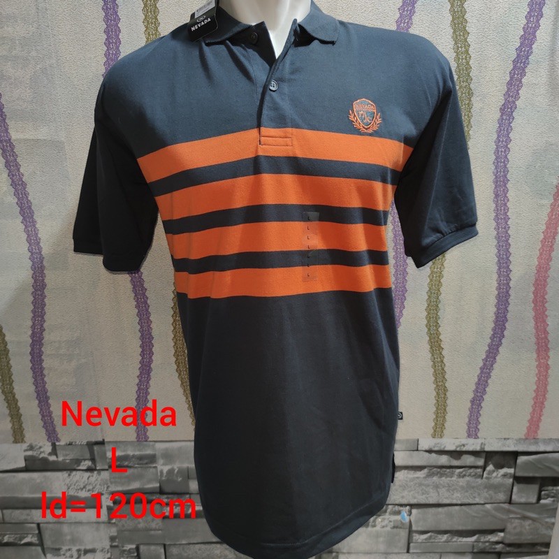 Nevada baju kaos kerah pria original fulltag