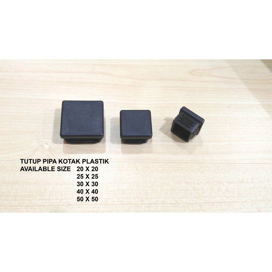 Alas Kaki Meja / Sofa 50 x 50 MM / Tutup Pipa Kotak