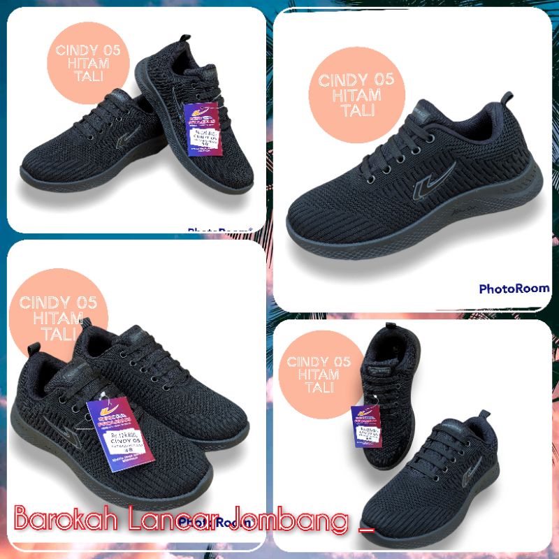 SEPATU SEKOLAH HITAM NEW ERA CINDY/ CANTIK / OLLAN (37-41) 100% ORIGINAL BY NEW ERA