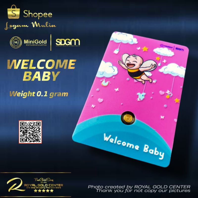 Minigold New Born Baby Gift Series
