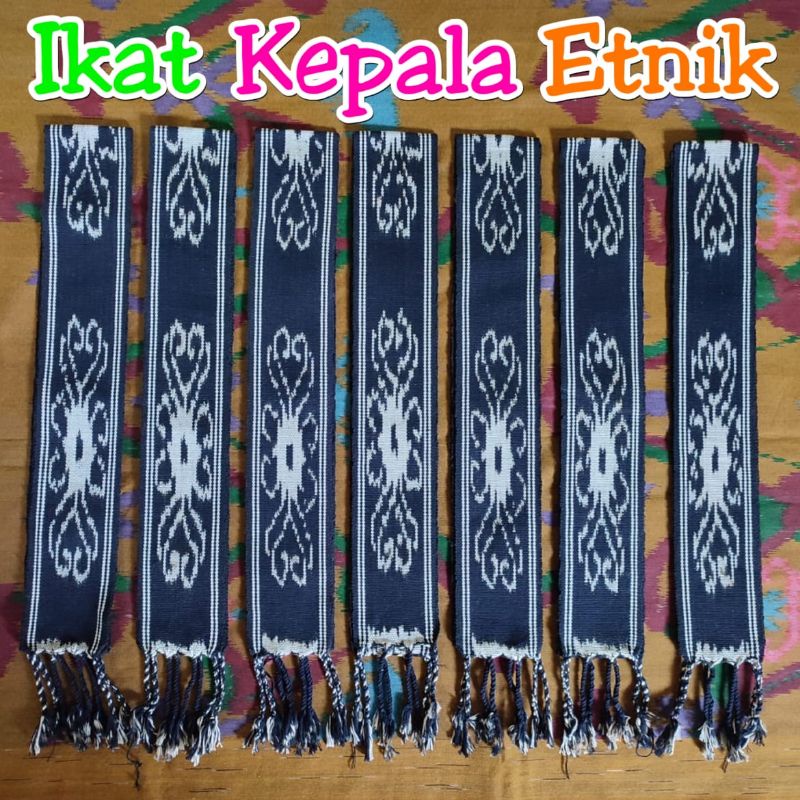 Ikat Kepala Etnik Dayak Kalimantan