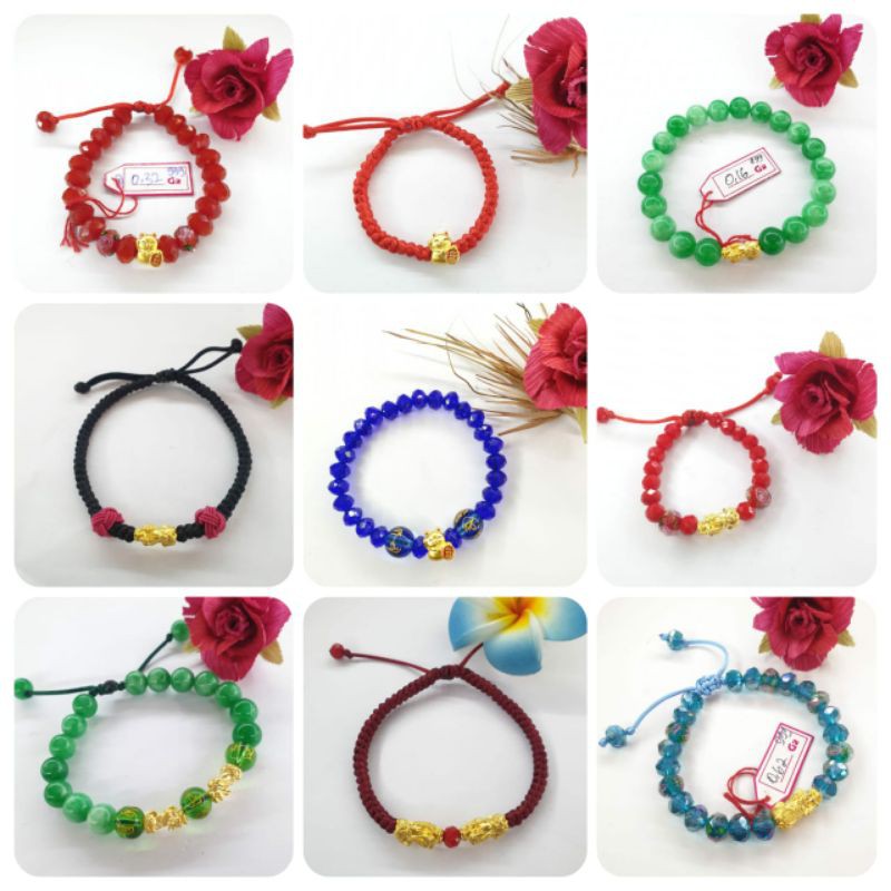 Gelang Tali Emas Hongkong Asli Kadar 24K