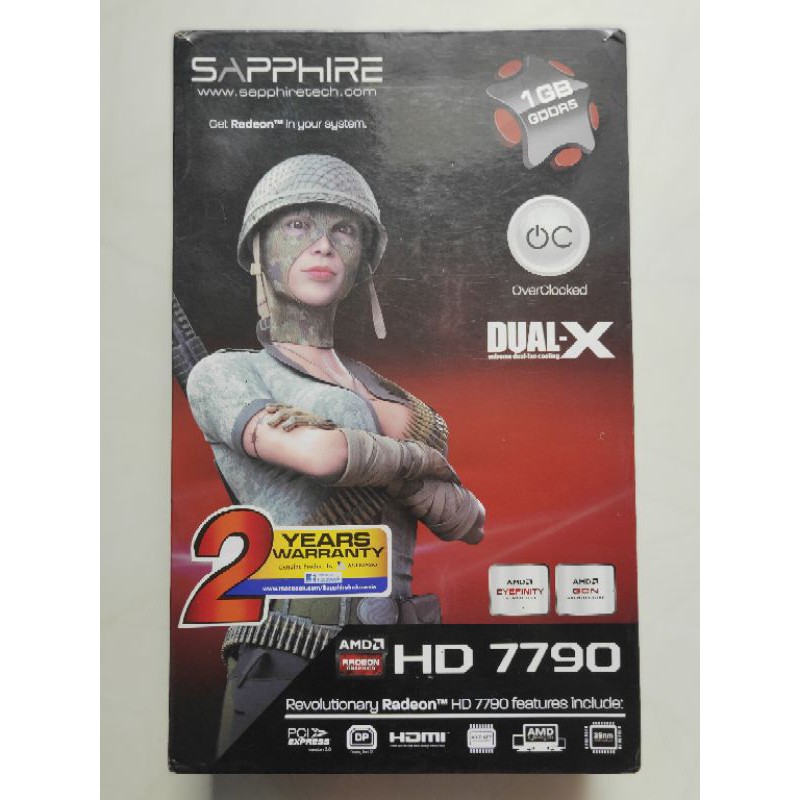 Sapphire HD 7790 Dual-X OC