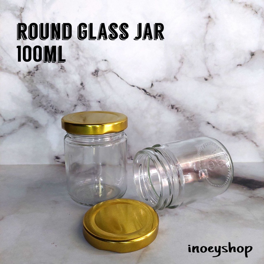 JAR 100ml | TOPLES KACA | JAR KACA
