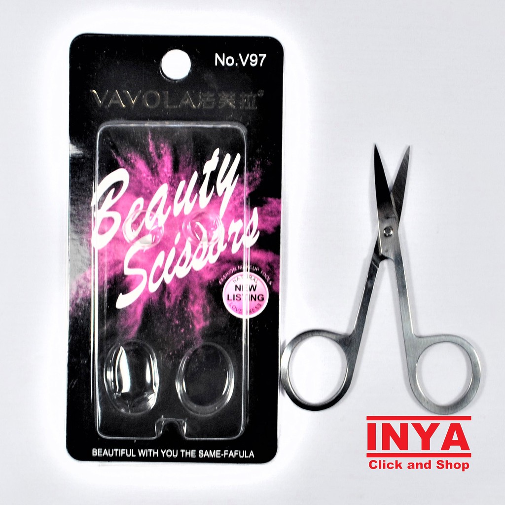 GUNTING ALIS VAVOLA V97 HIGH QUALITY BEAUTY SCISSORS SILVER