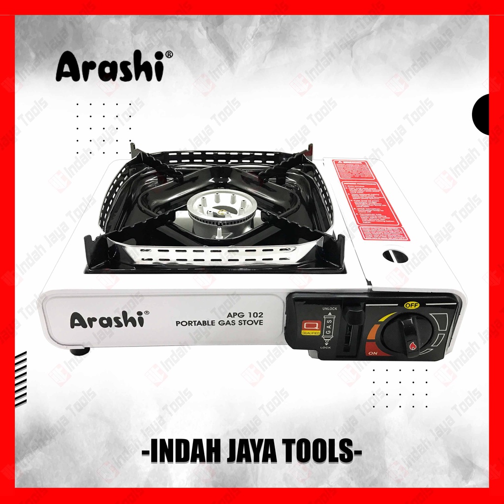 ARASHI APG 102 Kompor Gas Portable Camping Kemah