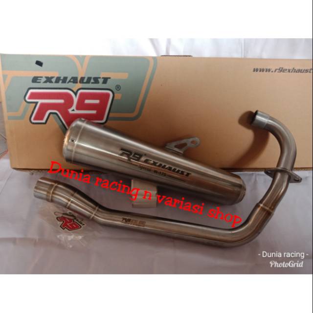 Knalpot R9 Retro kawasaki W175 kawasaki W 175 asli dan original R9