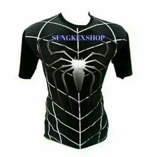 Fashion baju kaos  SPIDERMAN  3D  superhero distro Sport 