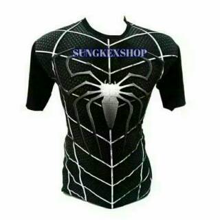 Fashion baju kaos  SPIDERMAN 3D  superhero  distro Sport 