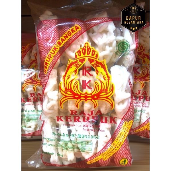 

Raja Kerupuk Bangka | Keriting | 18 pcs