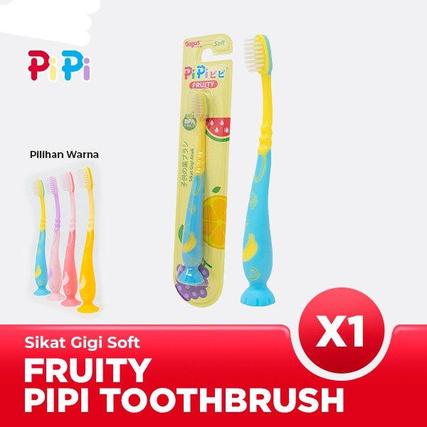 SIKAT GIGI ANAK BAGUS KIDS TOOTH BRUSH TEMPEL FRUITTY SOFT LEMBUT