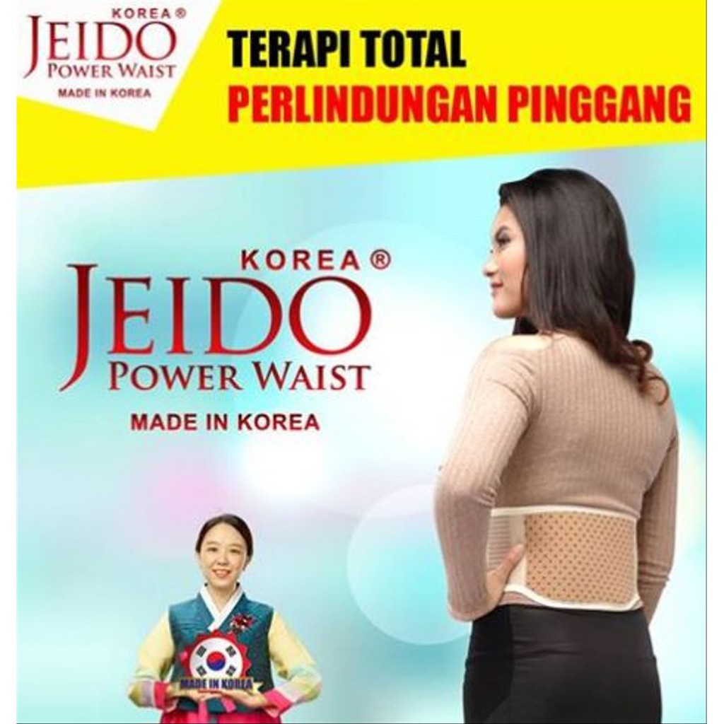 Jeido Power Waist Sabuk Terapi Pinggang Original Korea Murah