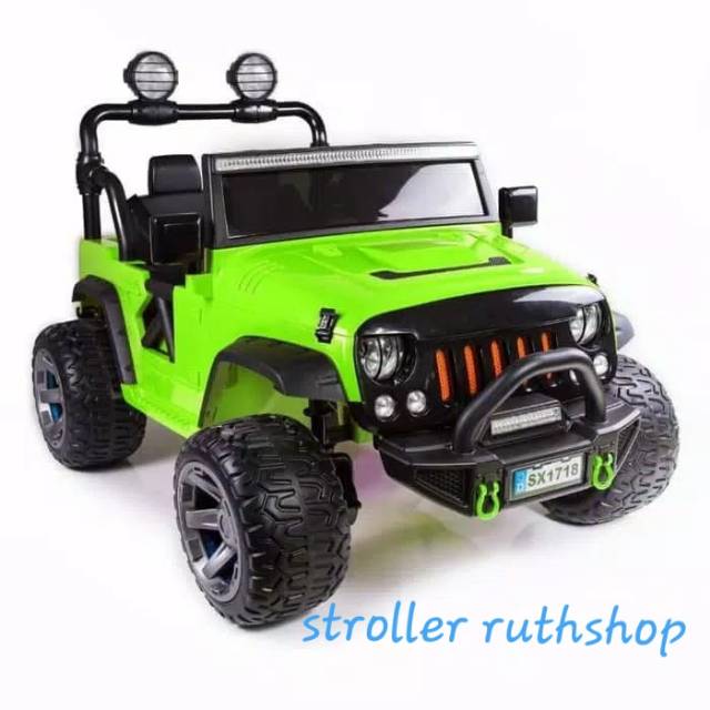 Mainan anak Mobil aki Pliko Rubicon 6208N