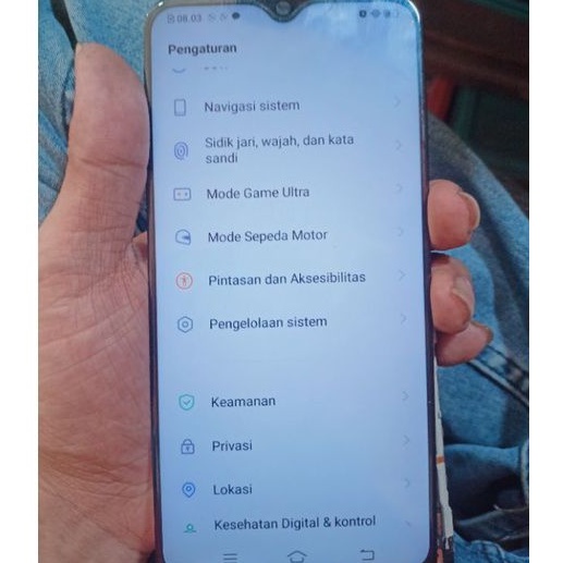 lcd vivo y12 y15 y17 original copotan