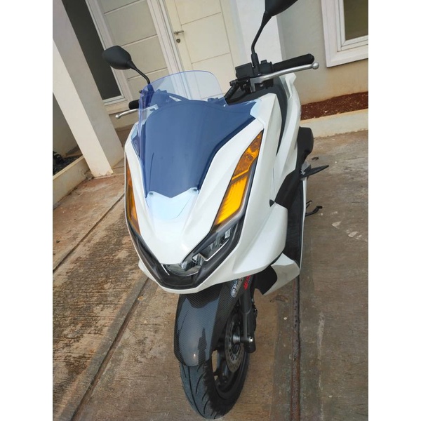 Windshield pcx 160 / kaca depan pcx 160 / visor pcx 160 / windshield pcx 160 standar / windshield pc