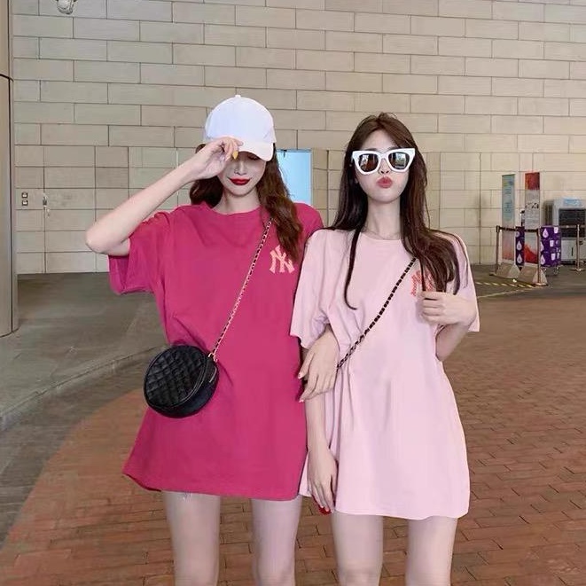 THISTLE - Oversize Tee Tshirt Wanita Model Longgar Motif N Ramai Depan Belakang