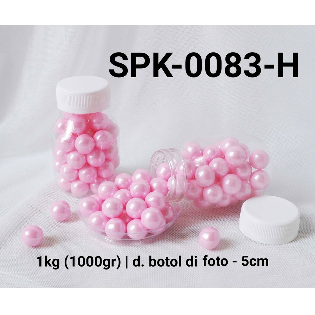 

SPK-0083-H Sprinkles sprinkle sprinkel 1kg 1 kg kilo mutiara pink yamama baking grosir murah sprinkles cake dekorasi mutiara trimit decoration story sprinklestory sprinklesstory sprinkle story yamama baking