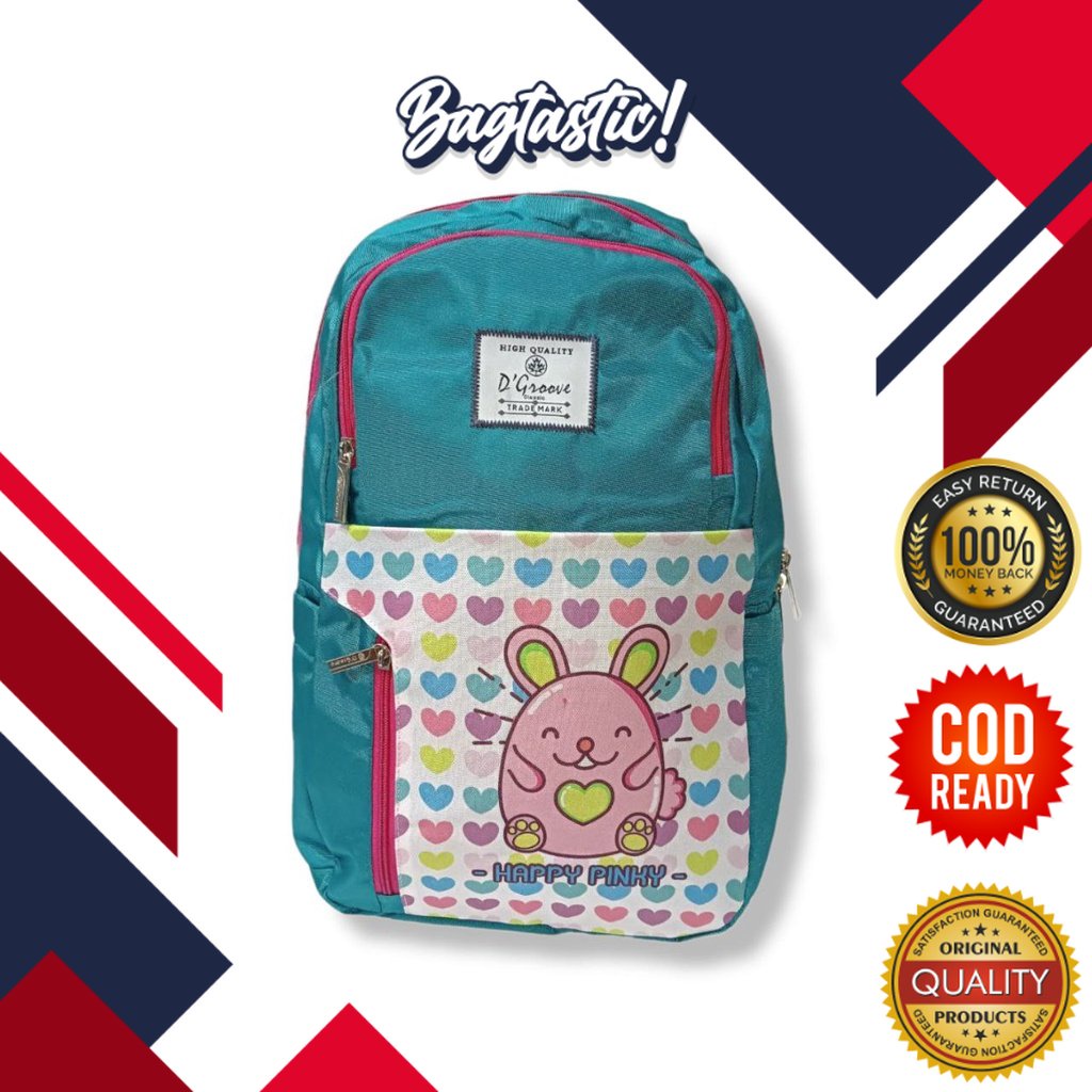 BAGTASTIC TAS RANSEL SEKOLAH D'GROOVE BACKPACK - 2318