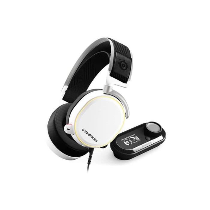 Steelseries Arctis Pro RGB + GAME DAC / GAMEDAC - White