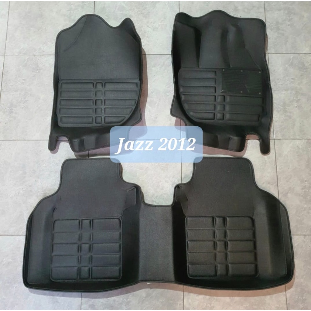 Karpet Mobil 5D Honda Jazz 2012 2 Baris