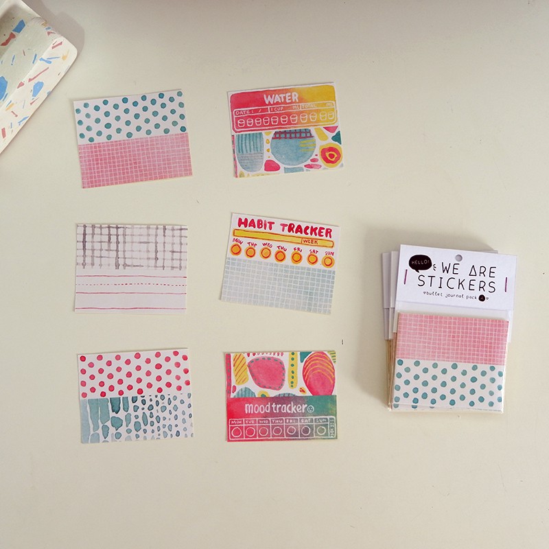 

Bullet Journal Sticker Pack / Stiker Jurnal / Sticky Notes (A)