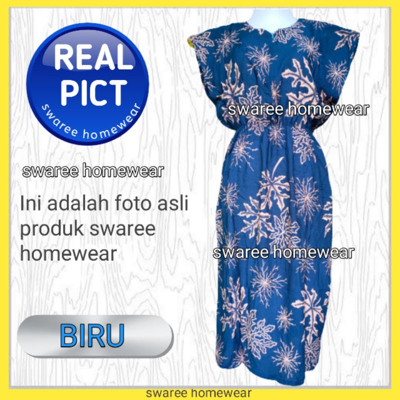 Baju Wanita Daster Busui Motif Batik Pakaian Perempuan Remaja Dewasa