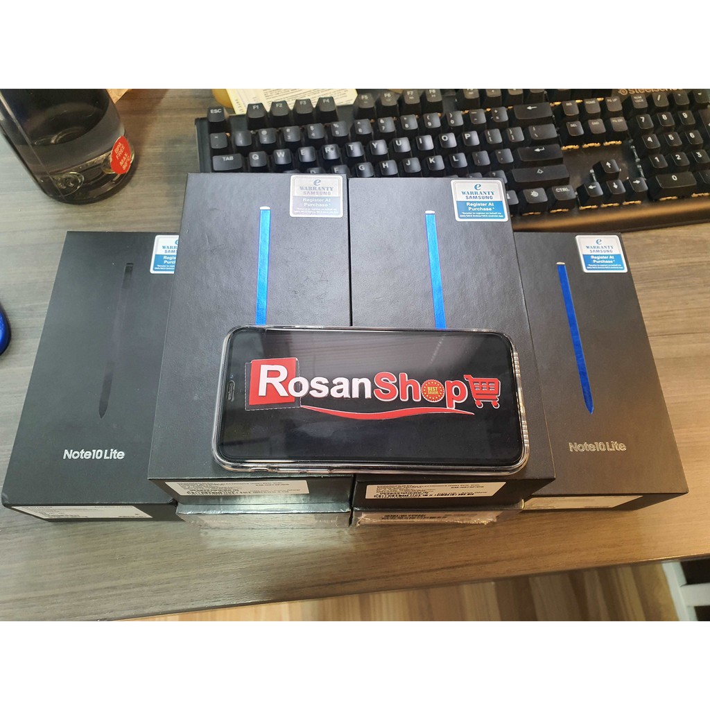 SAMSUNG GALAXY NOTE 10 LITE  SEIN Indonesia & GLOBAL - 128GB / 8GB - BNIB - ORIGINAL Samsung
