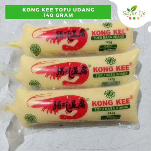 

Kong Kee Tofu Telur Udang 140 Gram Per Pcs Fresh Tahu Telor Premium