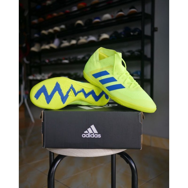 Sepatu Futsal Adidas Nemeziz Tango 18.3 IN - Yellow Original BNIB