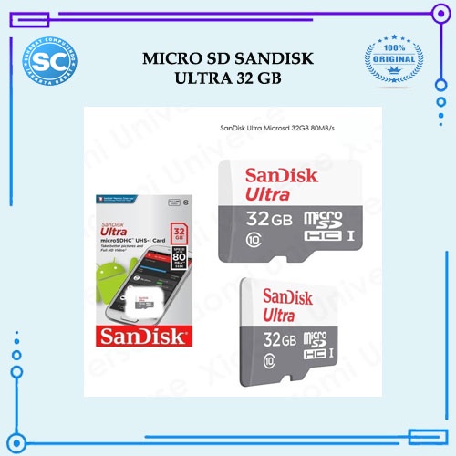 Micro-SD Sandisk 32GB original