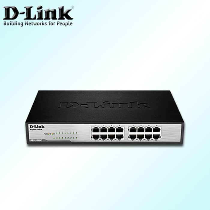 D LINK DGS 1016C 16 Port 10 100 1000 Mbps Unmanaged Switch