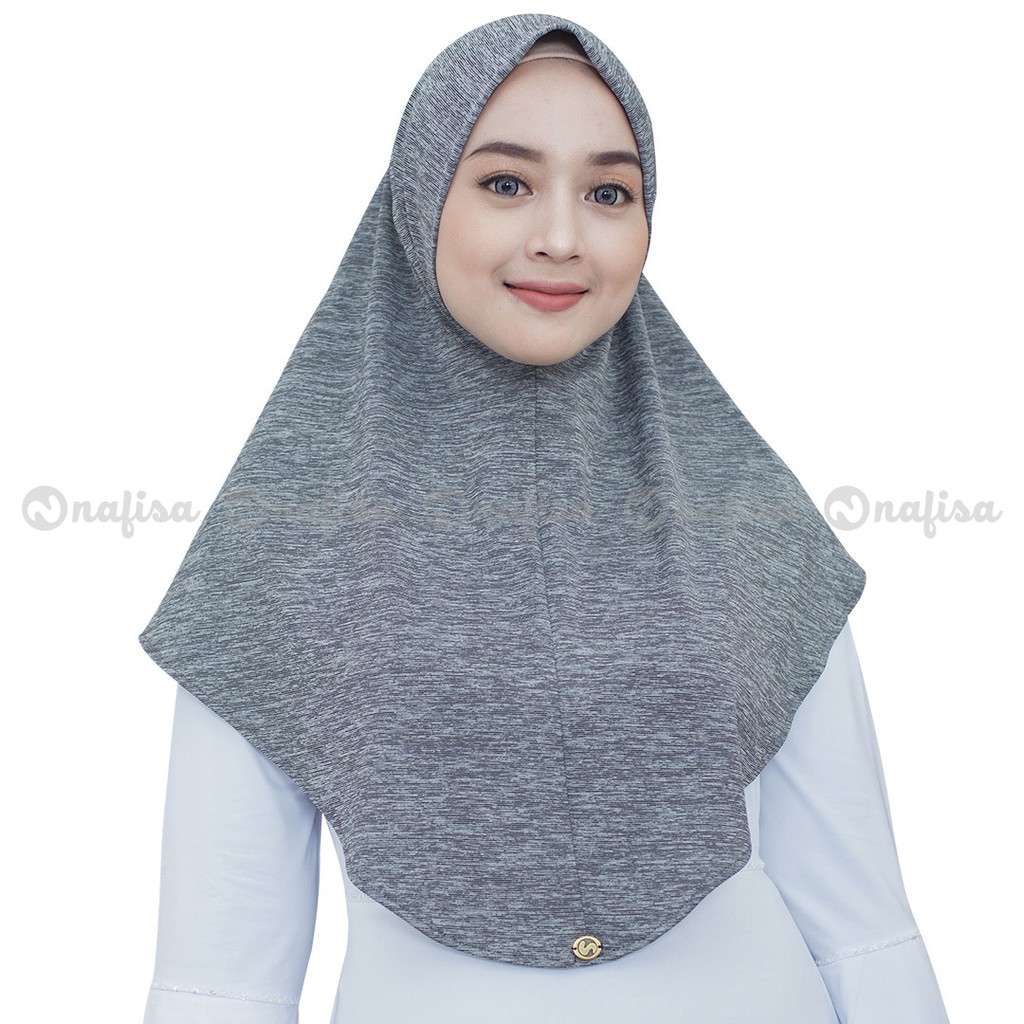 Jilbab Nafisa AYANA/Hijab Instan Non PET/Kerudung Instan Motif