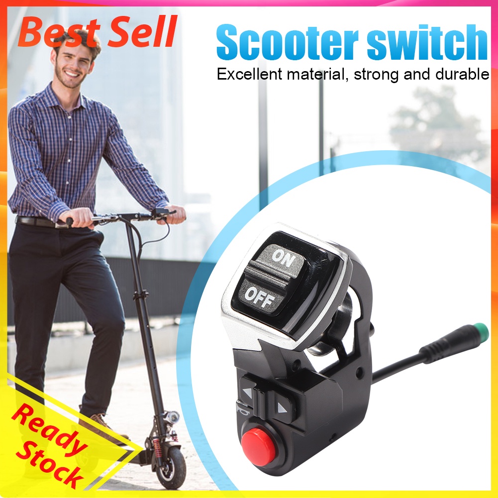 Electric Scooter Parts Handlebar Turn Signal Button Switch for Kugoo M4 Pro