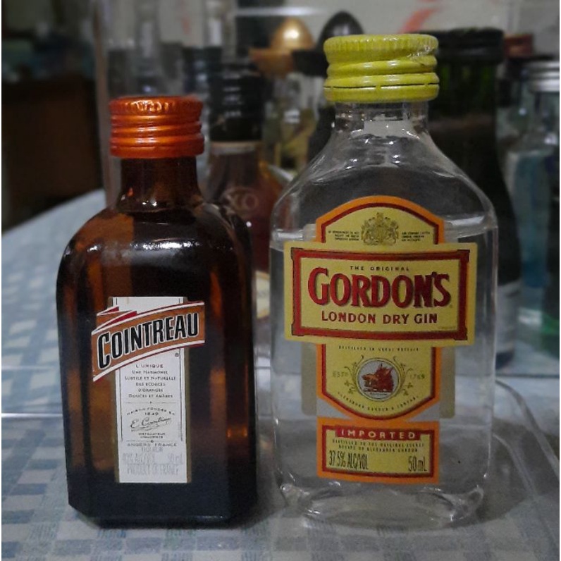 Miniatur Pajangan Botol Beling dan Plastik 50ml