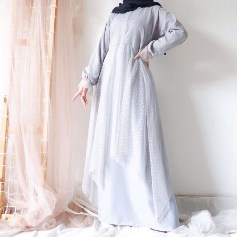 SEPHORA DRESS BUSUI/GAMIS TULLE LEBARAN / LD 100  LD 108 LD 110 LD 115 / BUSUI FRIENDLY