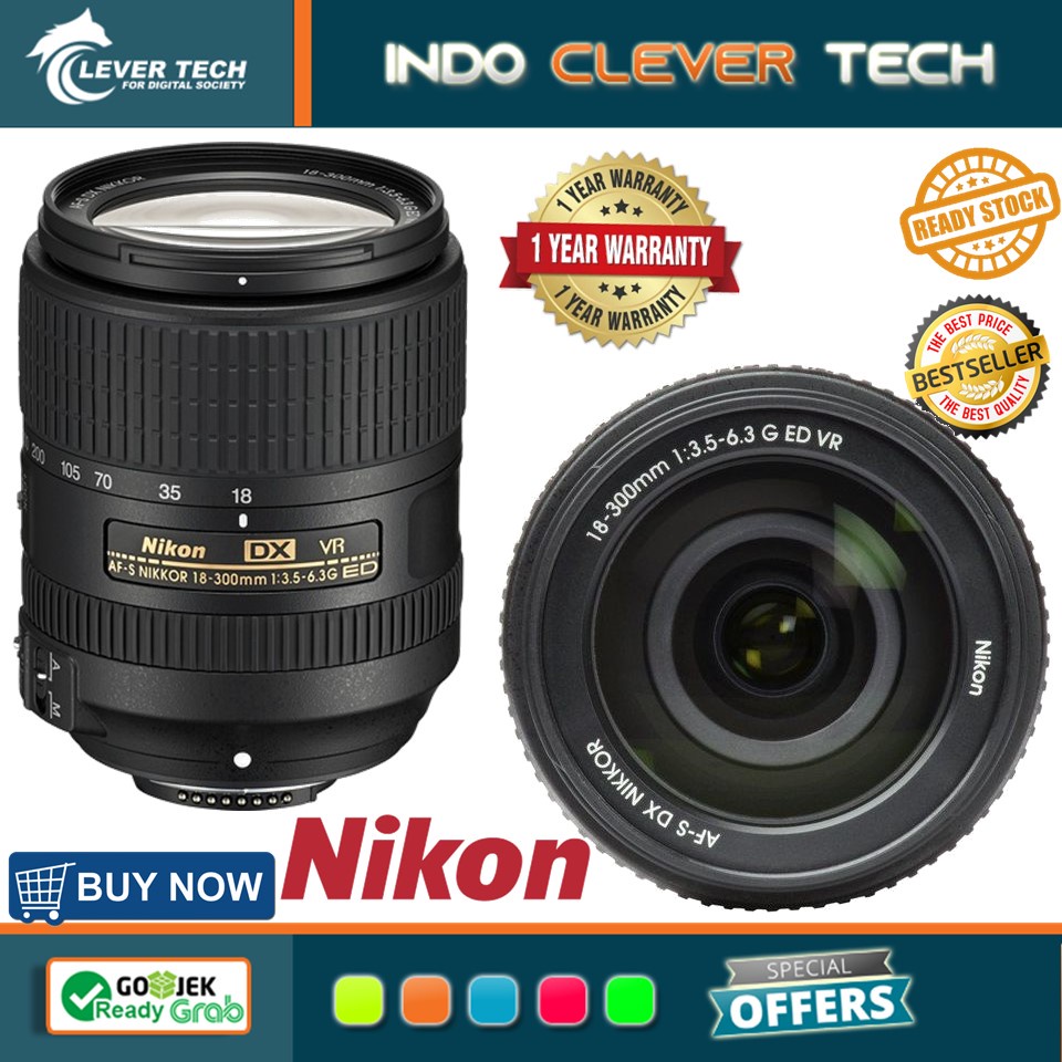 Nikon AF-S 18-300mm f/3.5-6.3G ED DX VR