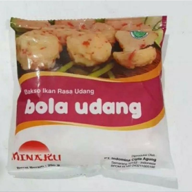 

MINAKU bola udang 200gr