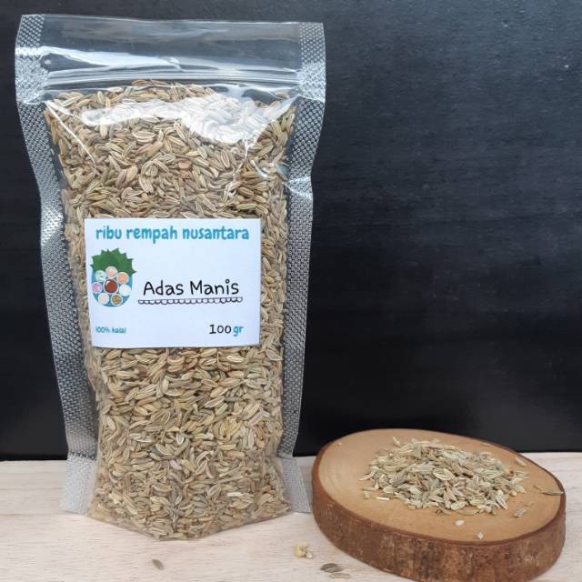 

100gr - 500gr Adas Manis / Biji Adas Manis / Fennel