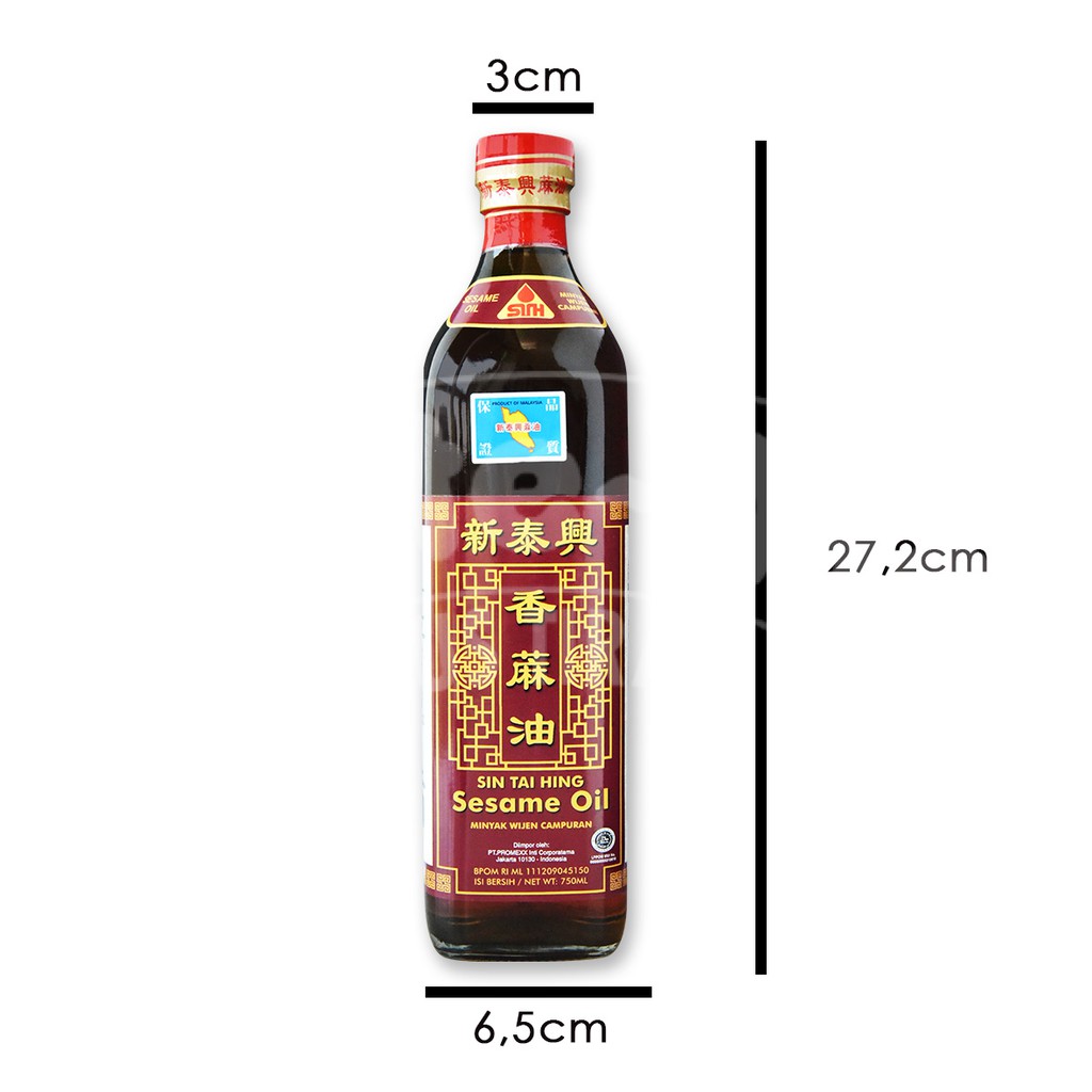 Minyak Wijen SIN TAI HING [750 mL HALAL