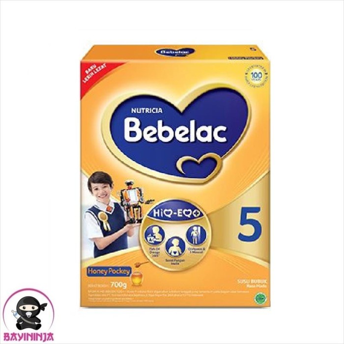 

BEBELAC 5 Madu Susu Box 700 g T-Ninjabayi 01