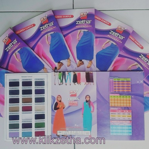 Katalog Warna Celana Rok Zetha